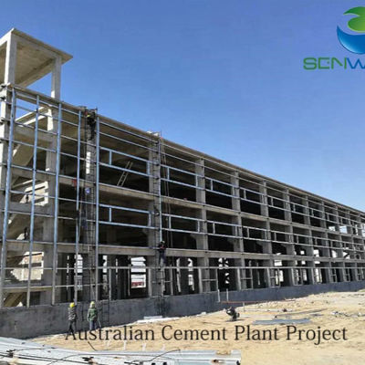 Склад стальной конструкции с сертификацией ISO 9001 и круглыми стальными связями