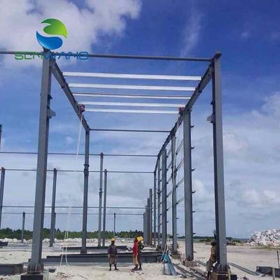 Специализированный большой квадратный метр склад стальной конструкции широкий протяженность профессиональный