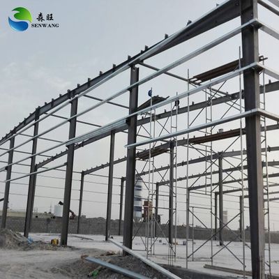 Сэндвич панель стена и крыша стальной конструкции мастерская настраиваемая C-секция или Z-секция