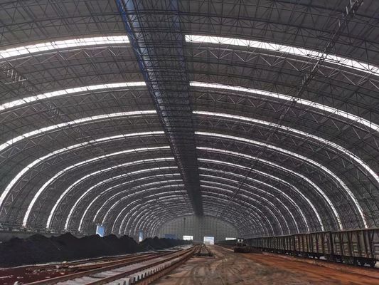 Большое пространственное здание, легкий стальной склад.