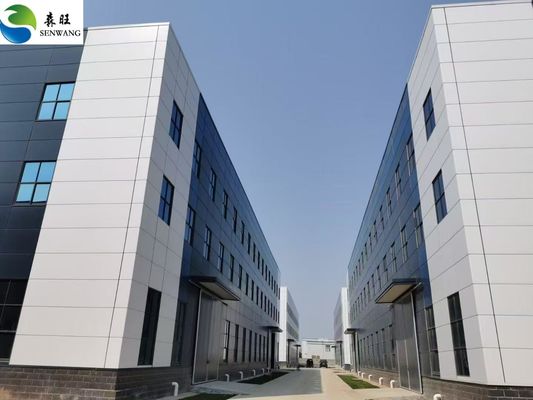 Строительные проекты Структурные стальные здания с сварными H-стальными балками и окрасочной накладкой