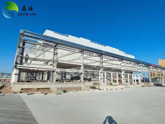 Мастерская по строительству стальных конструкций с легким дизайном и инженером на месте