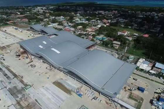 Склад стальной конструкции с угловыми связями, круглыми стальными связями и стальными трубными связями для долговечных решений для хранения