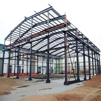 Склад стальной конструкции горячей прокатки с европейской сталью S235 и S355 и высокой устойчивостью к атмосферным воздействиям для индивидуального изготовления