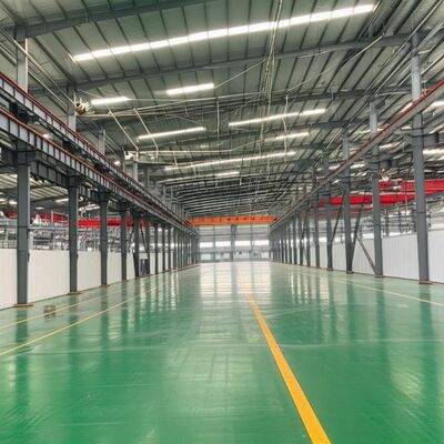 Мастерская высокой интенсивности из готовой стали с огнестойкостью класса А и более чем 50-летним сроком службы