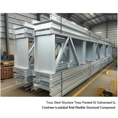 Стальная ферма из атмосферостойкой стали с классом огнестойкости А и настраиваемой высотой 6-50 м