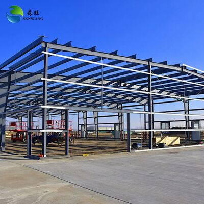 50 Years Design Service Life Steel Structure Warehouse with Corrosion Resistant Galvanized Steel and Short Installation Time