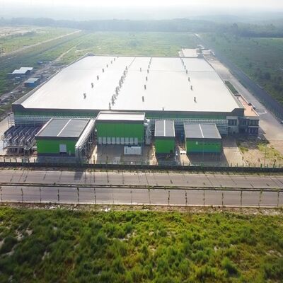 Легкий стальной конструкции склад с болтовым соединением и Q235B Q355B стальной конструкции