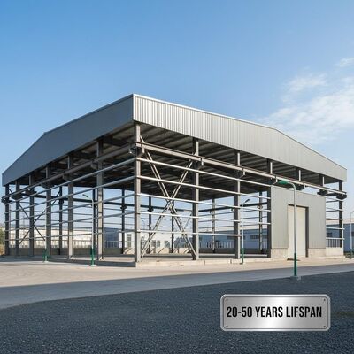 Стальная конструкция мастерской с PTFE-парусом, отделка, стандарты процесса CE, простые в применении, настраиваемые промышленные строительные системы