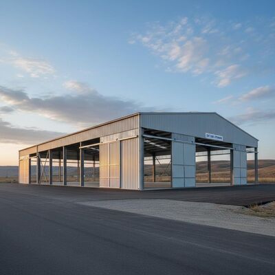 Склад из стальной конструкции Q235 с сейсмической нагрузкой и сроком службы 50 лет для обеспечения структурной устойчивости