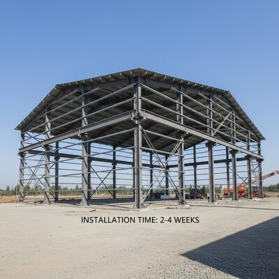 SA 2.5 Склад стальной конструкции, устойчивой к взрывам, с 50-летним сроком службы и коррозионной стойкостью