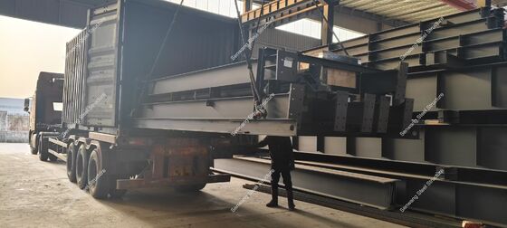 Склад из стальных конструкций с сейсмостойкостью 9 баллов и углом наклона 5~30 градусов с использованием стали Q235B Q355B