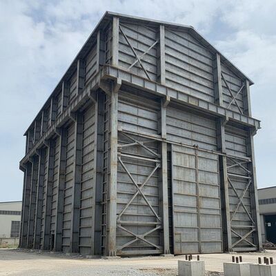 Семиэтажная мастерская из стали для сейсмостойких конструкций, построенная с использованием стальных панелей в качестве стенового материала для тяжелых промышленных проектов